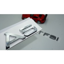 Dk Audi A5 50 Tfsi Krom Abs 3m 3D Bagaj Yazı Logo Orjinal Ürün