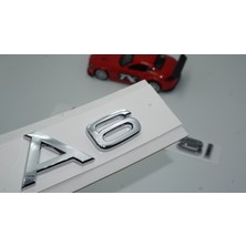 Dk Audi A6 55 Tfsi Krom Abs 3m 3D Bagaj Yazı Logo Orjinal Ürün