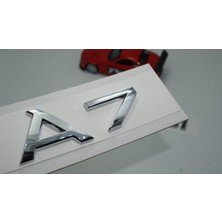 Dk Audi A7 35 Tfsi Krom Abs 3m 3D Bagaj Yazı Logo Orjinal Ürün