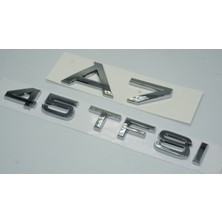 Dk Audi A7 45 Tfsi Krom Abs 3m 3D Bagaj Yazı Logo Orjinal Ürün