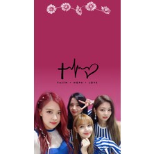 Anime And Your World Blackpink(Rose-Lisa-Jennie-Jisoo Defter 1 Adet A4 Boyutu 21*29 cm Telli Çizgili Büyük Boy Defter