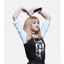 Anime And Your World Blackpink(Rose-Lisa-Jennie-Jisoo Defter 1 Adet A4 Boyutu 21*29 cm Telli Çizgili Büyük Boy Defter