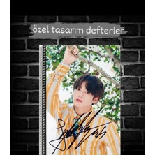 Anime And Your World Jungkook Imzalı Bts Özel Tasarım Defter