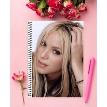 Anime And Your World Shakira  Defter 1 Adet Özel Tasarım A4 Boyutu 21*29 cm  Telli Kareli defter