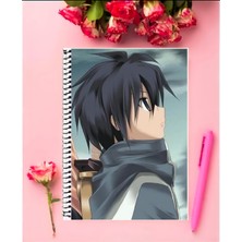 Zero No Tsukaima  Anime   Defter 1 Adet Özel Tasarım A4 Boyutu 21*29 cm  Telli Kareli Defter