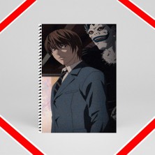 Light Yagami Death Note Anime Manga Defter