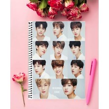 B.o.y Kpop Defter 1 Adet Özel Tasarım A4 Boyutu 21*29 cm  Telli Çizgili defter