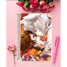 Kamisama Hajimemasta  Anime Defter 1 Adet Özel Tasarım A4 Boyutu 21*29 cm  Telli Çizgili Defter