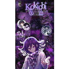 Anime And Your World Kokichi Ouma Defter 1 Adet Özel Tasarım A4 Boyutu 21*29 cm  Telli Çizgisiz Büyük Boy defter