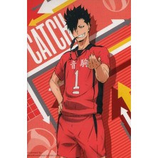 Anime And Your World Tetsurou Kuroo (Haikyuu) Anime Defter 1 Adet Özel Tasarım A4 Boyutu 21*29 cm Telli Kareli