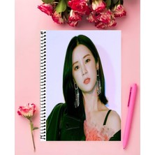 Anime And Your World Apink Joojirong (Apink) Kpop  Defter 1 Adet Özel Tasarım A4 Boyutu 21*29 cm  Telli Çizgili defter