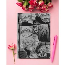 Anime Katsuki Bakugo Defter