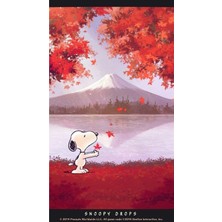 Anime And Your World Snoopy Drops Defter 1 Adet Özel Tasarım A4 Boyutu 21*29 cm Telli Çizgili Büyük Boy Defter