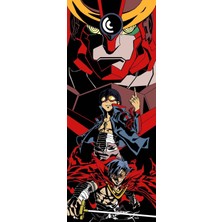 Anime And Your World Tengen Toppa Gurren Lagann Anime Defter 1 Adet Özel Tasarım A4 Boyutu 21*29 cm  Telli Kareli
