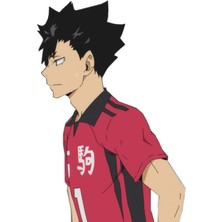 Tetsuro Kuroo Defter 1 Adet Özel Tasarım A4 Boyutu 21*29 cm  Telli Kareli Defter