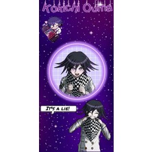 Anime And Your World Kokichi Ouma Defter 1 Adet Özel Tasarım A4 Boyutu 21*29 cm  Telli Çizgisiz Büyük Boy defter