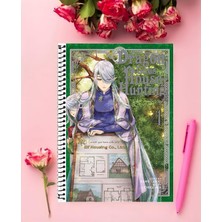 Dragon, Ie Wo Kau Anime Defter 1 Adet Özel Tasarım A4 Boyutu 21*29 cm  Telli Kareli defter