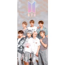 Anime And Your World Bts Defter 1 Adet Özel Tasarım A4 Boyutu 21*29 cm Telli Kareli Defter