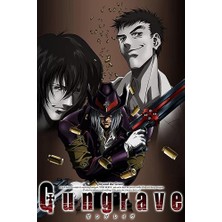 Anime And Your World Gungrave  Anime Defter 1 Adet Özel Tasarım A4 Boyutu 21*29 cm Telli Kareli