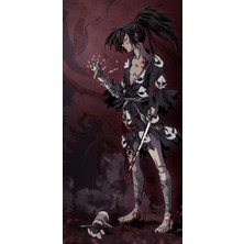 Dororo Anime Defter 1 Adet Özel Tasarım A4 Boyutu 21*29 cm  Telli Kareli Defter