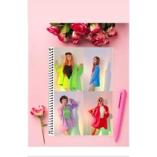 Anime And Your World Exıd Defter 1 Adet Özel Tasarım A4 Boyutu Telli Kareli Defter 21*29 cm