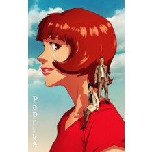 Anime And Your World Paprika  Anime Defter 1 Adet Özel Tasarım A4 Boyutu 21*29 cm Telli Kareli