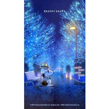 Snoopy Drops Defter 1 Adet Özel Tasarım A4 Boyutu 21*29 cm  Telli Çizgisiz Büyük Boy defter