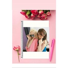 Anime And Your World Exıd Defter 1 Adet Özel Tasarım A4 Boyutu Telli Kareli Defter 21*29 cm