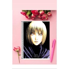 Clannad Anime Defter 1 Adet Özel Tasarım A4 Boyutu Telli Kareli Defter 21*29 cm