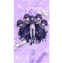 Anime And Your World Kokichi Ouma Defter 1 Adet Özel Tasarım A4 Boyutu 21*29 cm  Telli Çizgisiz Büyük Boy defter