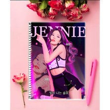 Anime And Your World Albeni-A4-01-Ck Pink Defter 1 Adet Özel Tasarım A4 Boyutu Telli Çizgili Defter 21*29 cm