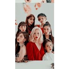 Anime And Your World Gıdle (Soyeon.minnie.soojin.yugi.shuhua.miyeon) Defter 1 Adet Özel Tasarım A4 Boyutu 21*29 cm