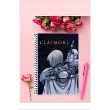 Clannad Anime Defter 1 Adet Özel Tasarım A4 Boyutu Telli Kareli Defter 21*29 cm
