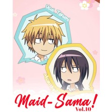 Maid Sama  Anime   Defter 1 Adet Özel Tasarım A4 Boyutu 21*29 cm  Telli Kareli Defter