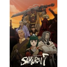 Anime And Your World Samurai 7 Anime Defter 1 Adet Özel Tasarım A4 Boyutu 21*29 cm  Telli Kareli defter