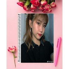 Anime And Your World Baby Monsters (Baemon) Kpop Defter 1 Adet Özel Tasarım A4 Boyutu 21*29 cm  Telli Kareli