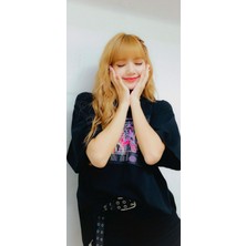 Anime And Your World Blackpink(Rose-Lisa-Jennie-Jisoo Defter 1 Adet A4 Boyutu 21*29 cm Telli Çizgili Büyük Boy Defter
