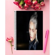 Anime And Your World Hyunjin Stray Kids Defter 1 Adet Özel Tasarım A4 Boyutu 21*29 cm Telli Çizgili Büyük Boy