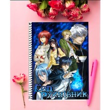 Code Breaker  Anime   Defter 1 Adet Özel Tasarım A4 Boyutu 21*29 cm  Telli Kareli Defter
