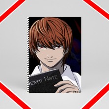 Light Yagami Death Note Anime Manga Defter