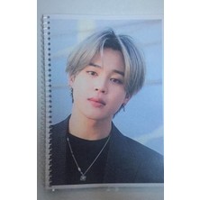 Anime And Your World Bts Temalı Defter A4 Boyutu Telli Pp Kareli