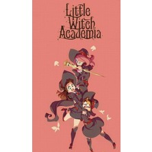 Little Witch Academia  Anime Defter 1 Adet Özel Tasarım A4 Boyutu 21*29 cm Telli Kareli