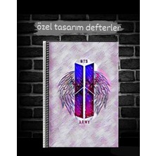 Anime And Your World Bts Özel Tasarım Defter
