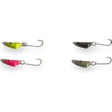 Shogun Fish Head Jighead Nickel - 3gr