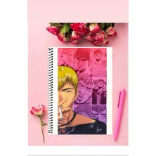 Great Teacher Onizuka  Anime Defter 1 Adet Özel Tasarım A4 Boyutu Telli Çizgili Defter 21X29 cm