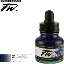 Likit Akrilik (Pistole) Mürekkebi Fw Ink 29.5ml 134 Prussian Blue (Hue)