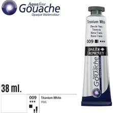 Aquafine Guaj Boya Tüp 38ML 009 Titanium White