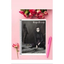Anime And Your World Ergo Proxy  Anime Defter 1 Adet Özel Tasarım A4 Boyutu Telli Çizgili Defter 21X29 cm