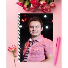Anime And Your World Mustafa Ceceli Defter 1 Adet Özel Tasarım A4 Boyutu 21X29 cm  Telli Kareli defter