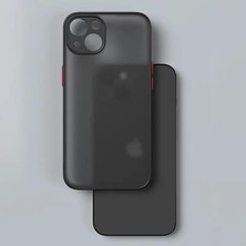 Dexmon Apple iPhone 14  Kılıf 3D Kamera Korumalı Arkası Mat Kenarları Renkli Smoke Case